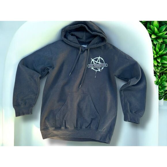 INK POISONING APPAREL Sunday Service Pullover Hoodie Sz Small - Picture 3 of 5